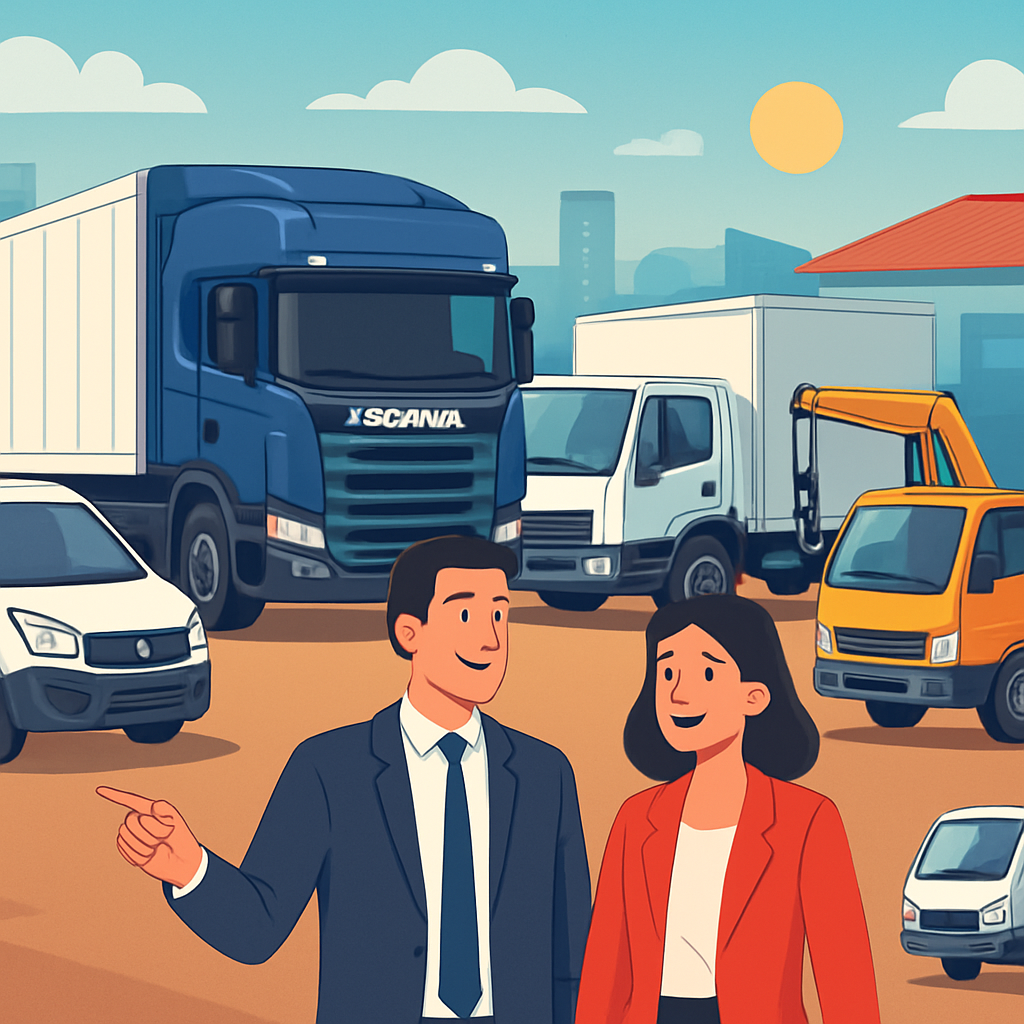 Grandes transportes: oportunidades clave en camiones y semirremolques