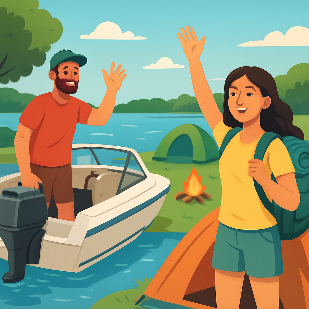 Náutica y camping: oportunidades destacadas para disfrutar el agua