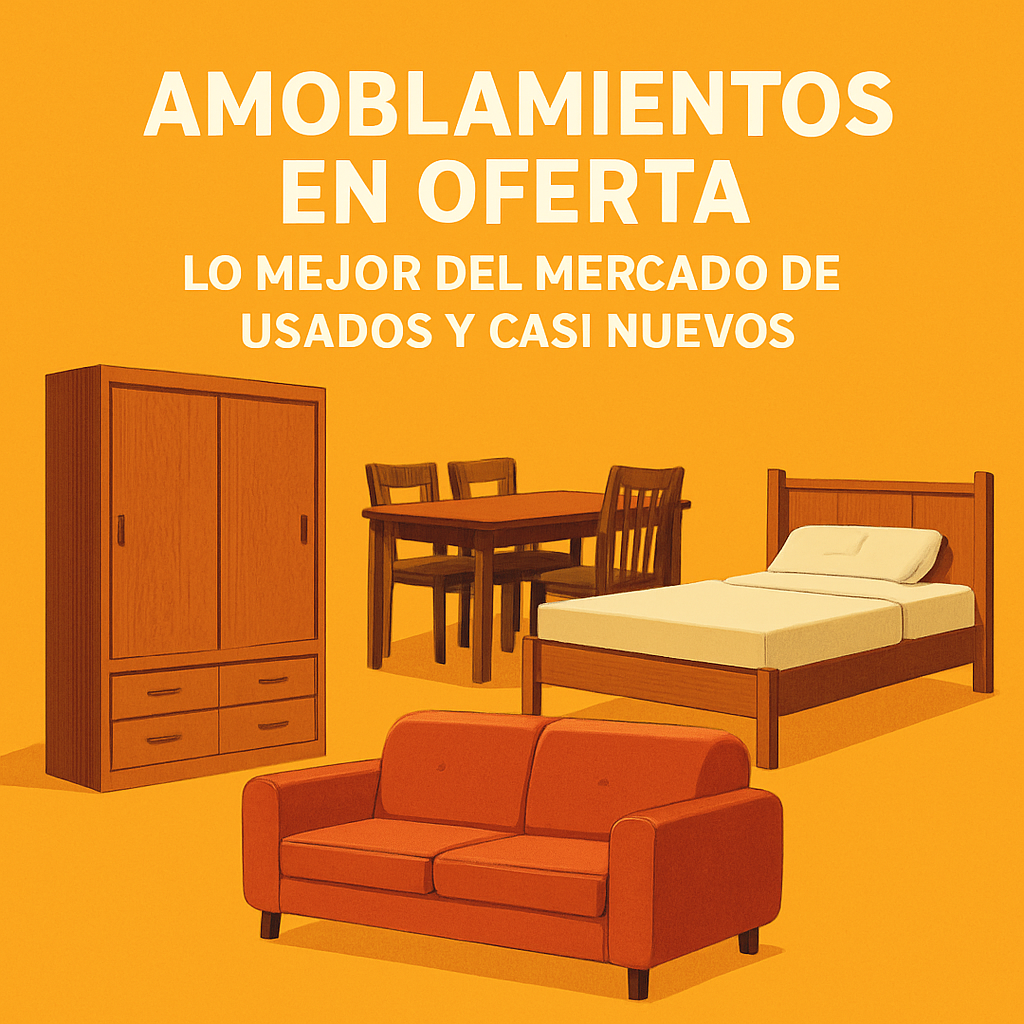 Oportunidades en amoblamientos: grandes muebles, grandes precios