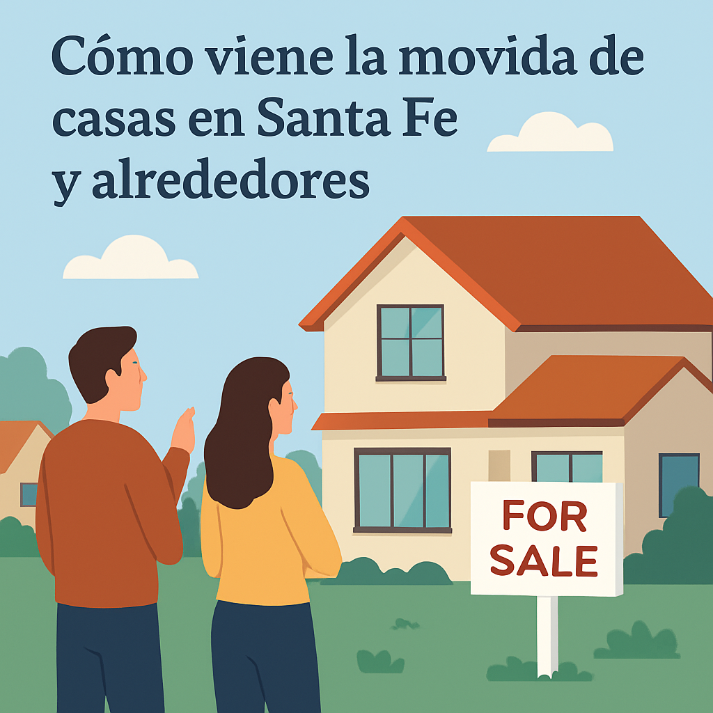 Casas en Santa Fe y alrededores: cómo se mueve hoy la oferta