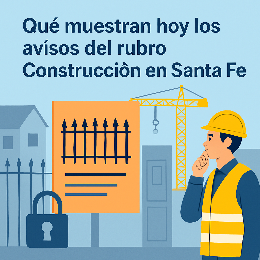 Qué se está buscando hoy en construcción en Santa Fe