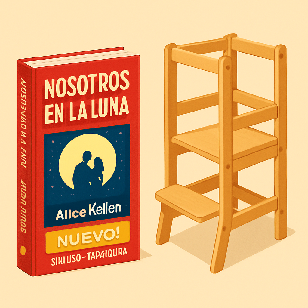 Oportunidades destacadas: libro bestseller y torre Montessori 2 en 1