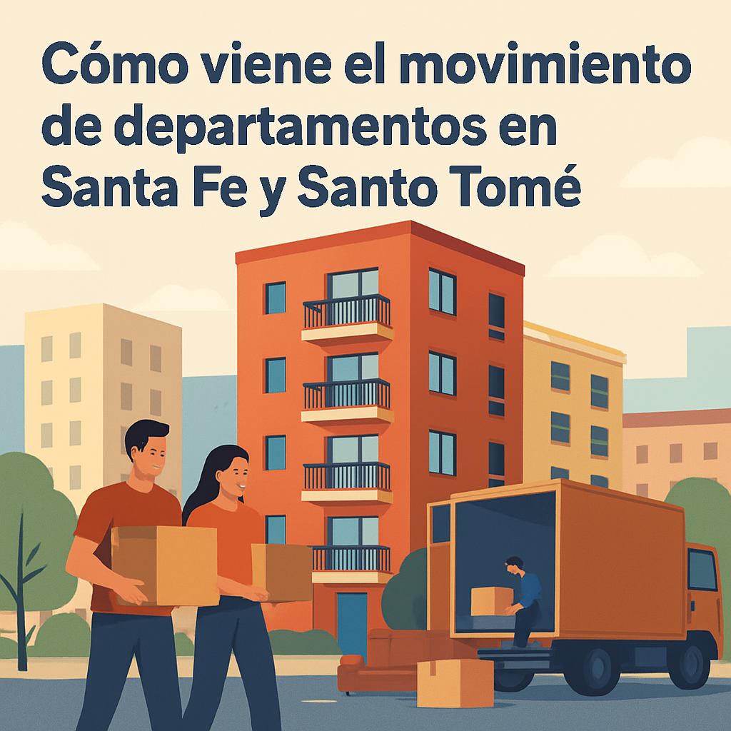 Claves del mercado de departamentos en Santa Fe y Santo Tomé